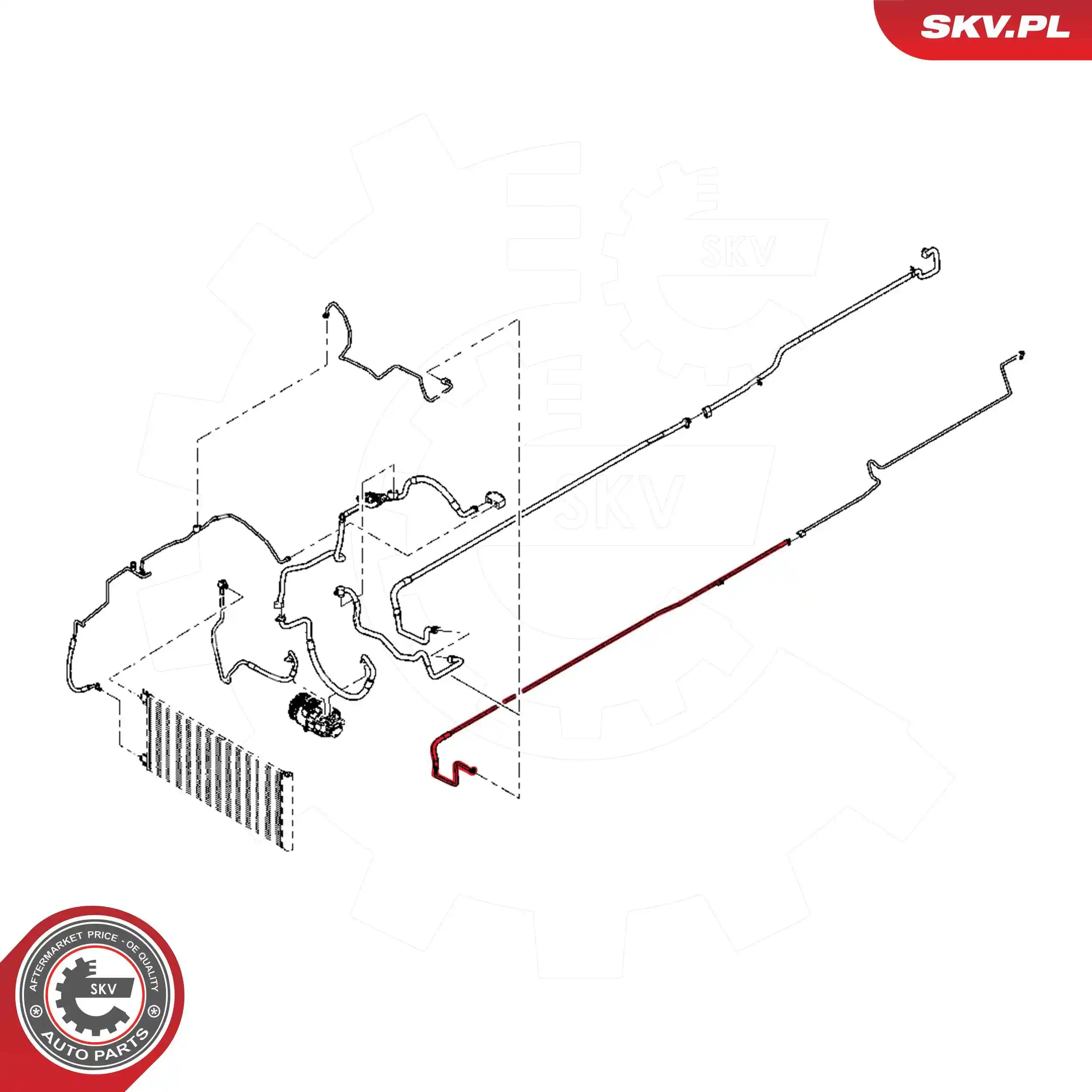 High-pressure Line, air conditioning